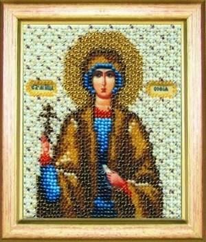 Чаривна Мить Б-1076 Икона святой мученицы Софии