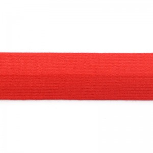 SAFISA 6598-20мм-14 Косая бейка хлопок/полиэстер, ширина 20 мм, цвет 14 - красный