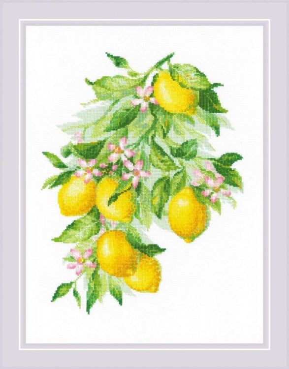 Набор для вышивания Риолис 2054 Яркие лимоны