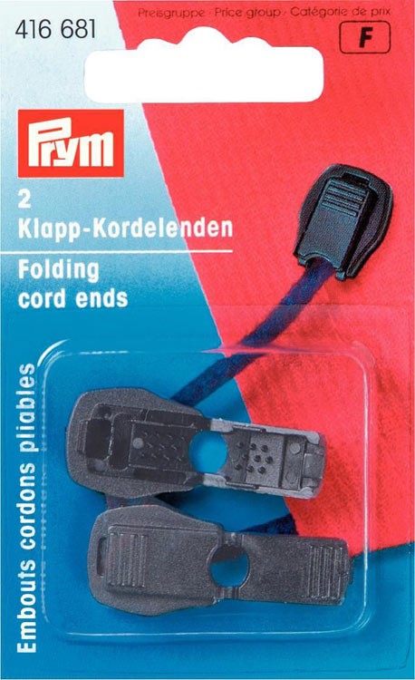 Prym 416681 Наконечники для шнура складные