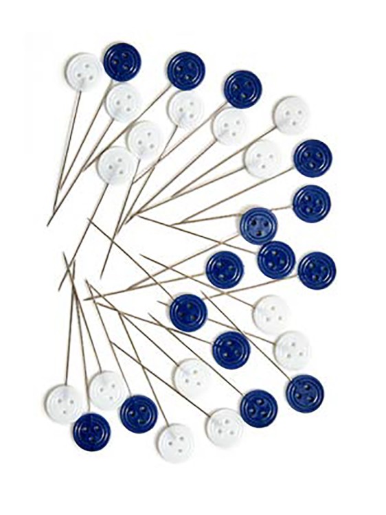 Hemline HGC720.01 Булавки портновские с головками-пуговичками