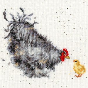 Bothy Threads XHD50 Mother Hen (Курица с цыплёнком)