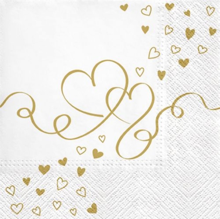 PAW Decor Collection SDL065209 Салфетка трехслойная для декупажа "Любовь вокруг"