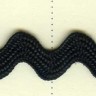 Matsa 2121/01 Тесьма-вьюнчик, ширина 9.6 мм, цвет черный