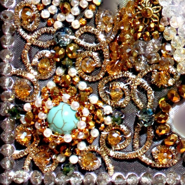 Набор для вышивания Образа в каменьях 77-и-02 Святая Ольга