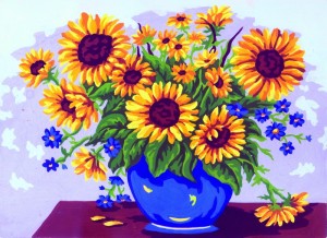 Collection D'Art 6226 Ткань с рисунком для вышивания
