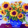 Collection D'Art 6226 Ткань с рисунком для вышивания