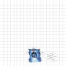 Блокнот с синими котами Рины Зинюк 2: Кото-заметки (белый)