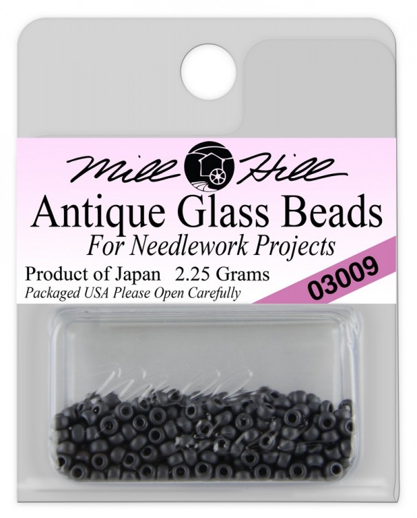 Mill Hill 03009 Charcoal - Бисер Antique Seed Beads
