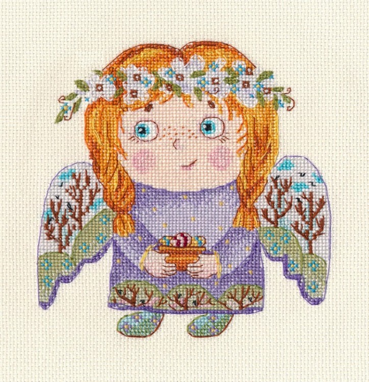 Набор для вышивания Овен 1544 Весенний ангел