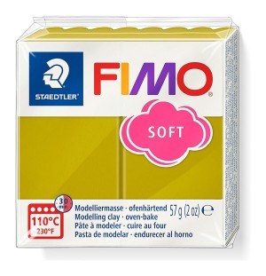 Fimo 8020-T51 Полимерная глина "Soft" пляжная трава