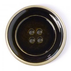 Disboton 14244-20-00002/3 Пуговицы Elegant, черный, золотой