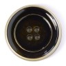 Disboton 14244-20-00002/3 Пуговицы Elegant, черный, золотой