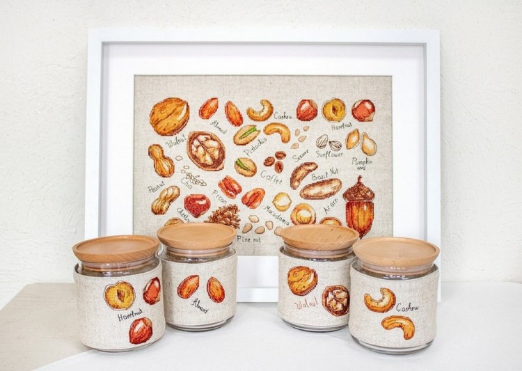 Набор для вышивания Luca-S B1165 Орехи и семена