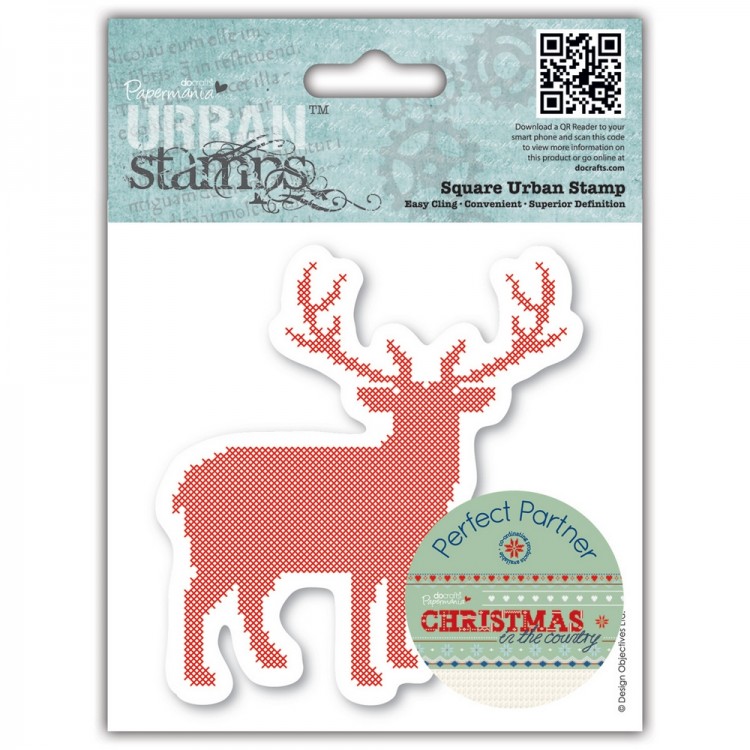 Docrafts PMA907179 Штамп "Олень" Christmas in the Country