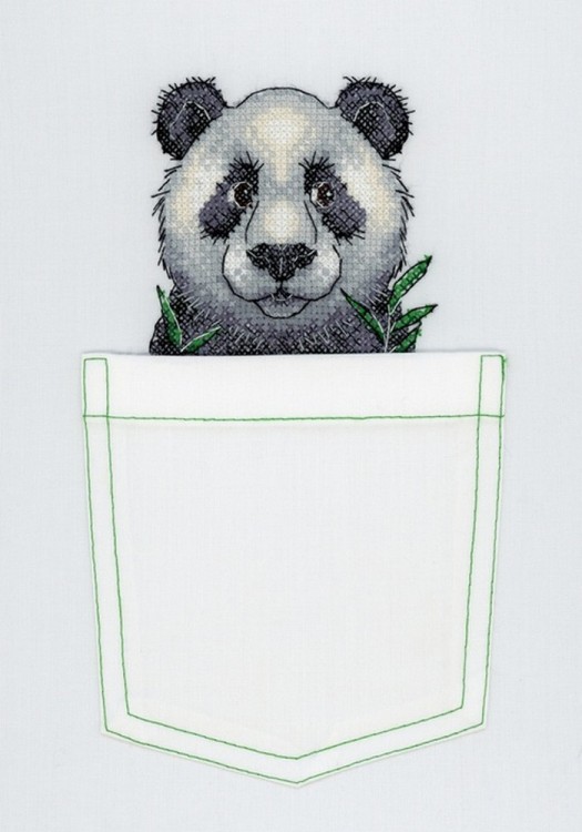 Набор для вышивания Жар-Птица В-241 Веселая панда