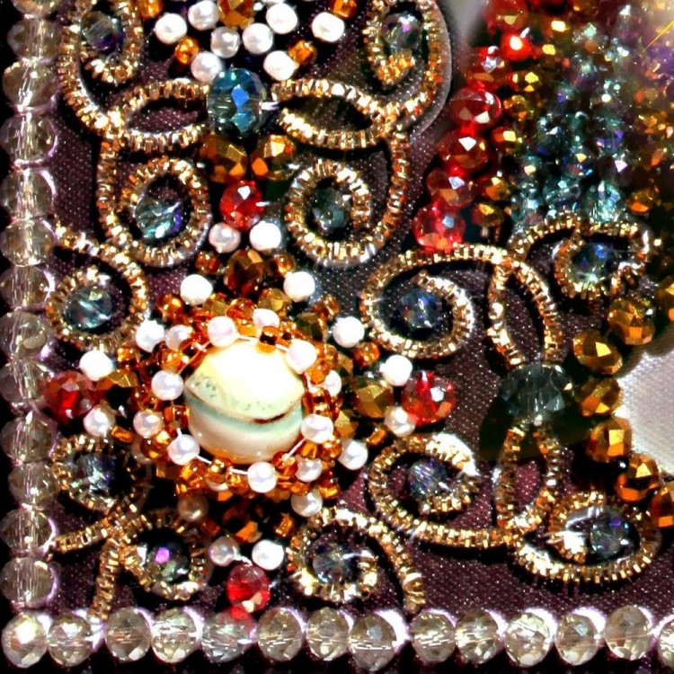 Набор для вышивания Образа в каменьях 77-и-03 Святая Людмила