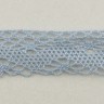 IEMESA 1796/F4 Мерсеризованное хлопковое кружево, ширина 20 мм, цвет темно-голубой