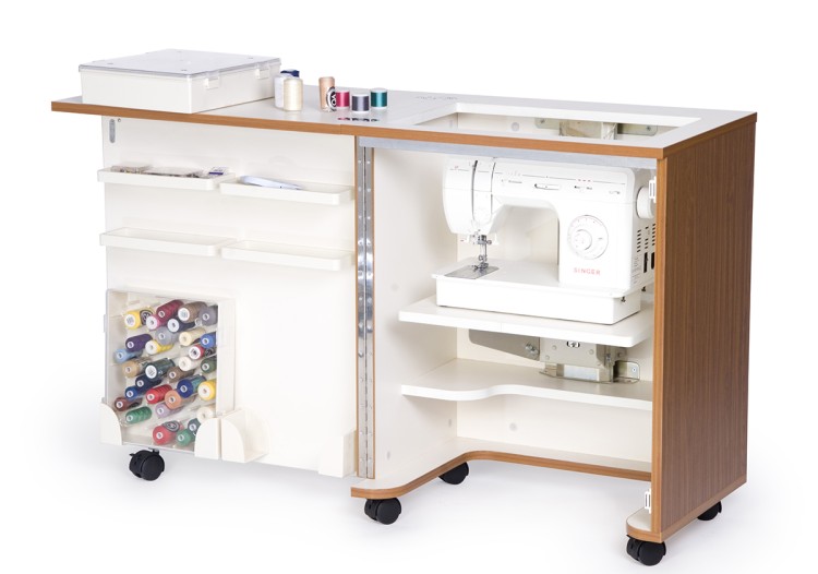 Hemline TLM.C-B001 Стол раскладной для швейной машины COMPACT, бук