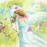 Collection D'Art 11462 Ткань с рисунком для вышивания