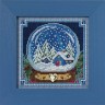 Набор для вышивания Mill Hill MH141734 Snow Globe (Снежный шар)