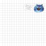 Блокнот с синими котами Рины Зинюк 2: Кото-заметки (мятный)