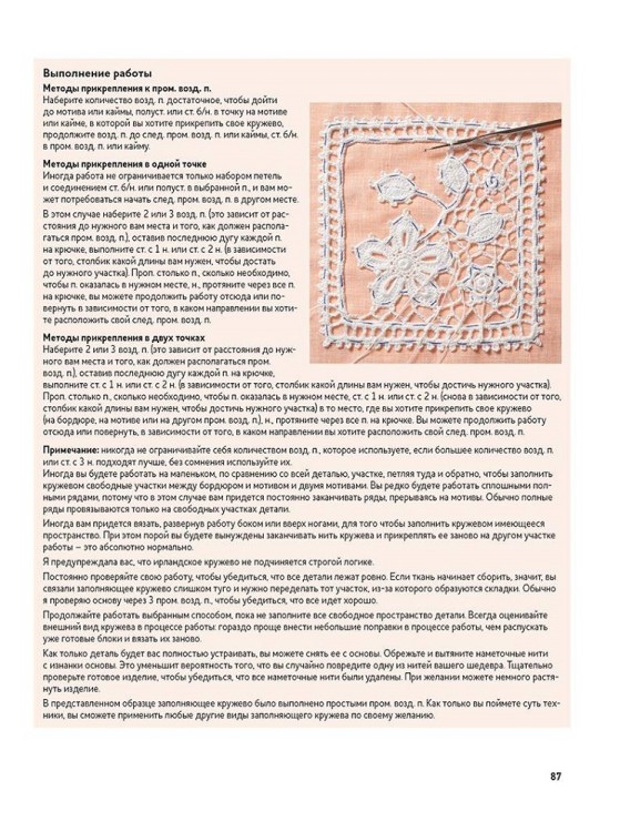 Ирландское кружево. Вяжем крючком