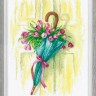 Набор для вышивания Овен 1041 Цветочное послание
