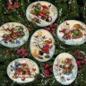 Набор для вышивания Dimensions 08828 Playful Snowmen Ornaments (made in USA)