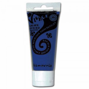 Stamperia KAB16 Краска акриловая Vivace Темно-синяя 60 мл