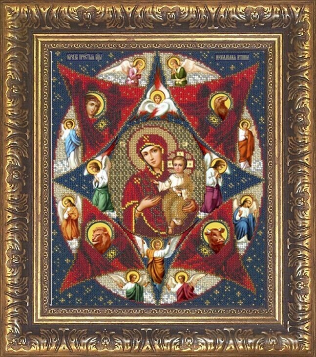 Мир багета Р049 829-107_ПЛ Рама для иконы Русская искусница