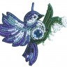 Набор для вышивания Нова Слобода РВ2125 Подвеска "Птичка-синичка"