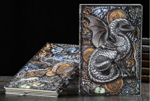 Сокровища дракона блокнот цветной с 3-d обложкой