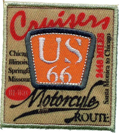 HKM 32734/1SB Термоаппликация "US 66"