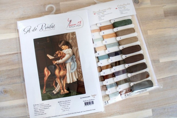 Набор для вышивания Luca-S B429 Час воспитания