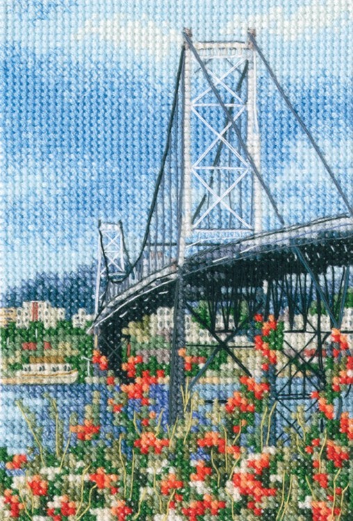 Набор для вышивания РТО C306 Висячий мост Эрсилью Луш