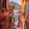 Белоснежка 456-ART Италия. Вид на озеро Комо
