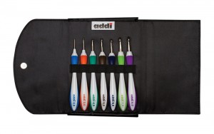 Addi 640-2 Набор крючков для вязания с эргономичной ручкой AddiSwing