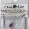 Mill Hill 13052 Декоративная подвеска "Very Small Teardrop Amethyst AB"