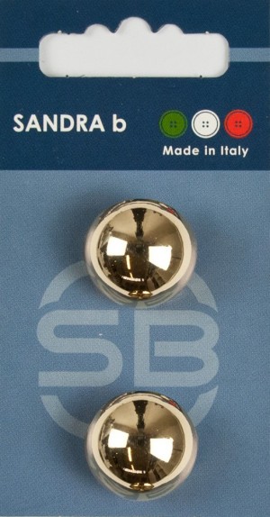 Sandra CARD226 Пуговицы, золотой металлик
