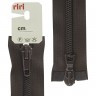 Riri 2522084/70/2226 Молния спираль, разъемная, 2 замка, 6 мм, 70 см, темно-коричневый