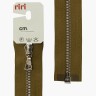 Riri 3000079/70/2223 Молния металлическая, разъемная, на атласной тесьме, 4 мм, 70 см, свтло-коричневый