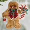 Набор для вышивания Mill Hill MH186306 Gingerbread Boy (Пряничный мальчик)