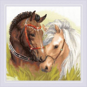 Риолис 1864 Пара лошадей