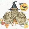 Набор для вышивания Bothy Threads XHD145 Happy Owl-O-Ween (Счастливая сова-у-уин)