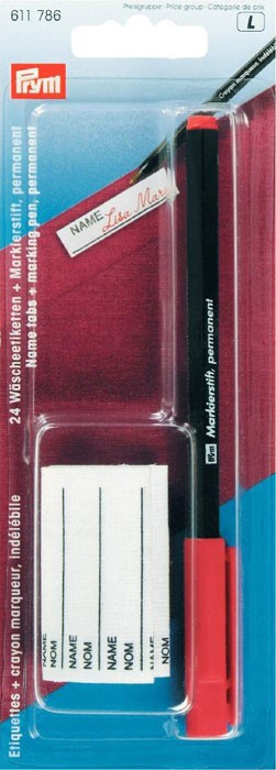 Prym 611786 Набор для маркировки белья