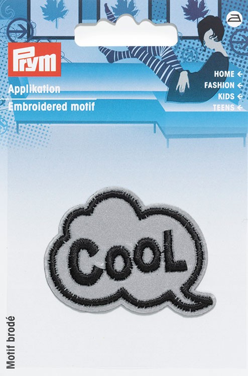 Prym 923218 Термоаппликация светоотражающая "COOL"