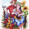 Матренин Посад 1551 Двое на околице
