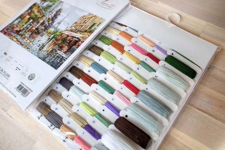 Набор для вышивания Luca-S B2365 Цветущий Париж