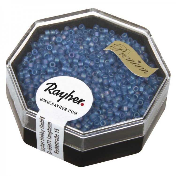 Rayher 14763374 Бисер Miyuki цилиндрический "Delica rocaille"